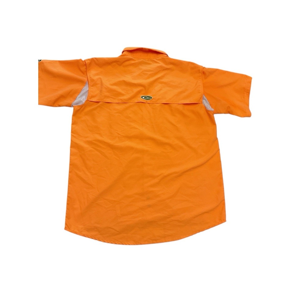 Drake Waterfowl Fishing Shirt Medium Wingshooter Flyweight Outdoors Vented Hiviz - Picture 3 of 6